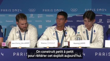 Paris 2024 - Chirault : "On a marqué l'histoire"