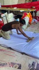 See how the umbrella is made in this video۔