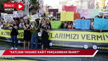 'Katliam yasanız bizim için bir kağıt parçasından ibaret'
