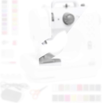 Best Choice Products Compact Sewing Machine, 42-Piece Beginners Kit, Multifunctional Portable 6V for Beginner w/ 12 Stitch Patterns, Light, Foot Pedal, Storage Drawer - Gray/White