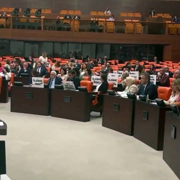 Sera Kadıgil kürsüye çıkınca AKP’li vekiller Meclis'i terk etti