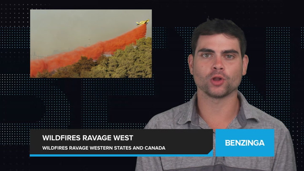 Massive Wildfires Ravage Multiple Western States and Canada, Scorching Hundreds of Square Miles and Putting Millions at Risk