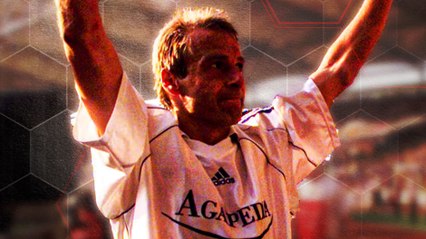 Heimlich auf Torejagd: Als Klinsmann als "Jay Goppingen" spielte