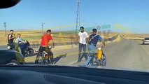 Şanlıurfa’da yasa dışı motosiklet yarışına 5 bin 895 TL Ceza