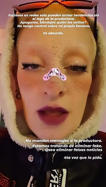 Furia volvió a apuntar contra sus seguidores y les hizo una dura advertencia: "No son dueños de mi vida"