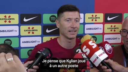 Barça - Lewandowski : "Mbappé n'est pas un attaquant comme moi, mais son arrivée est un défi"