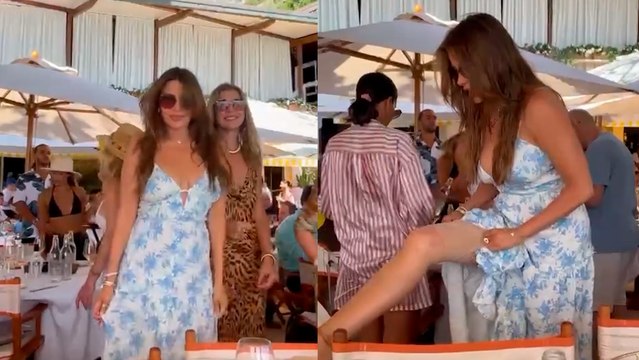 Sofía Vergara causa furor con sensual baile durante sus vacaciones en Italia mientras presume su cicatriz