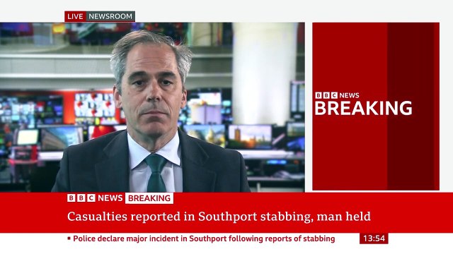 Southport: At least eight people stabbed in 'major incident' in Merseyside, UK