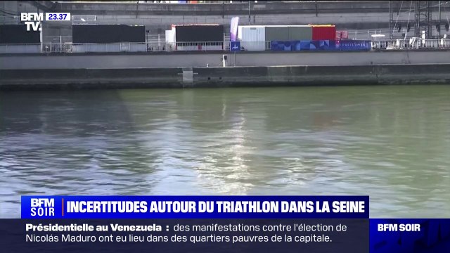 Jeux olympiques: incertitudes autour du triathlon dans la Seine
