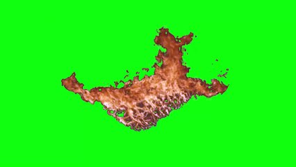 Ground+Fires green screen video for free 2024 4k