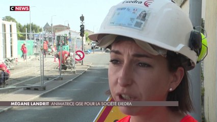 Bordeaux : sur les chantiers, la canicule étouffe
