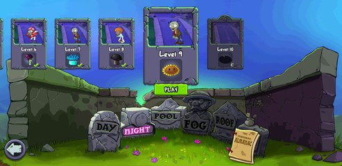 Plants vs. Zombies FREE level 9 night