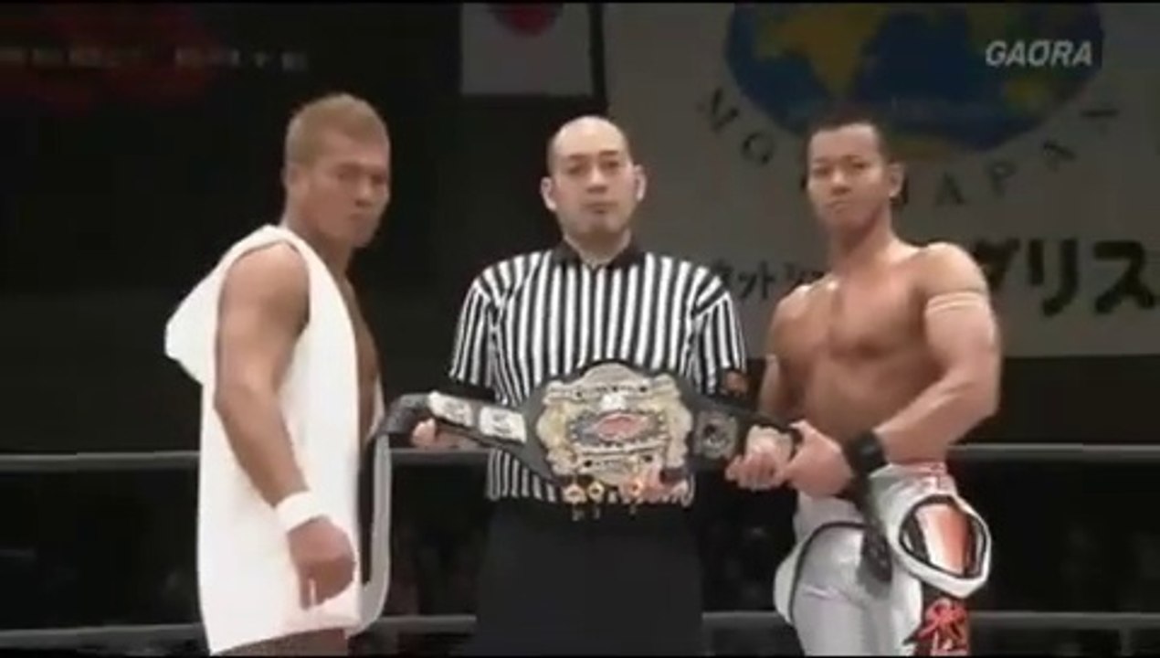 Masaaki Mochizuki vs. Masato Yoshino - Dragon Gate Open The Dream Gate Title 01.16.2014