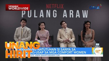 Unang Hirit, may exclusive interview kasama ang “Pulang Araw” stars! | Unang Hirit