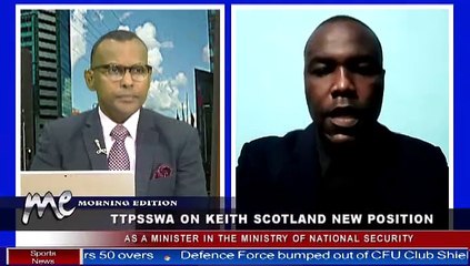 TTPSWA OPTIMISTIC ABOUT NEW NAT. SEC. MINISTER