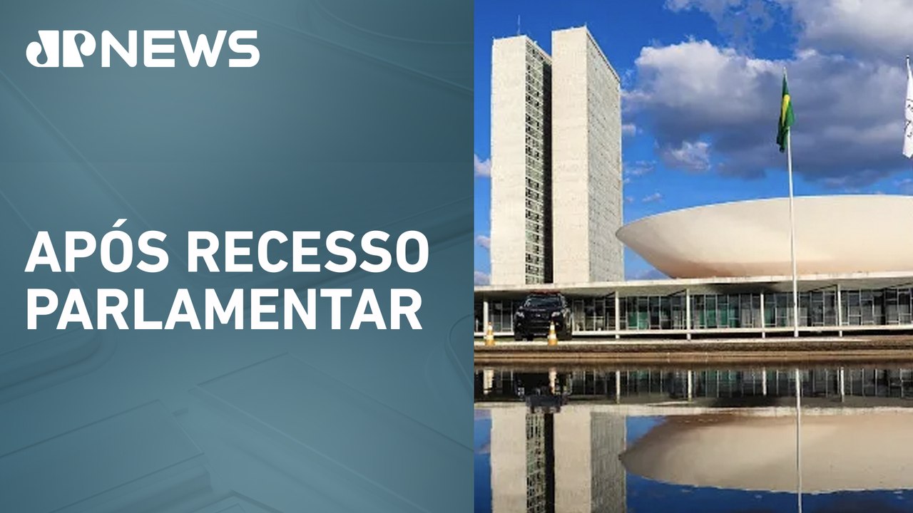 Congresso retoma trabalhos com 15 vetos presidenciais pendentes