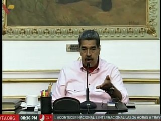 Pdte. Maduro: La extrema derecha pretende iniciar una escalada de guarimbas y no lo vamos a permitir