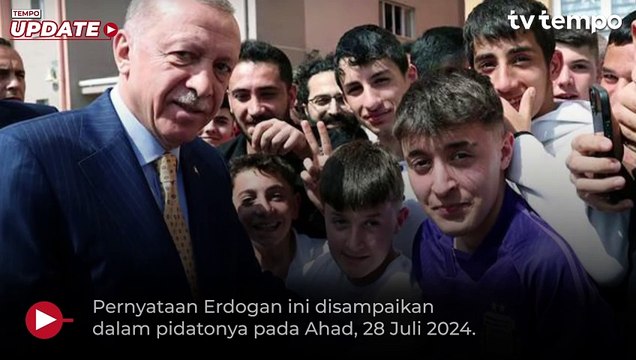 Erdogan Ancam Israel, Turki akan Invasi untuk Bantu Palestina