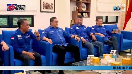 AHY TERIMA KUNJUNGAN KETUA HARIAN I DPP PARTAI PERINDO ANGELA TANOESOEDIBJO