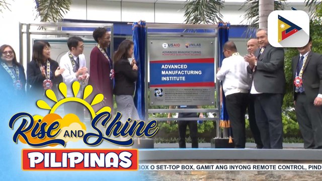 Advanced Manufacturing Center, pinasinayaan sa Taguig