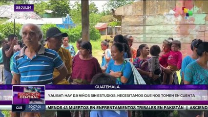 Niños indígenas no tienen acceso a educación en Guatemala