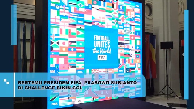 Bertemu Presiden FIFA, Prabowo Subianto Di-challenge Bikin Gol