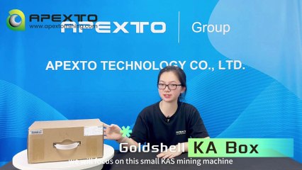 Goldshell KAS Miner KA BOX Review—— Unboxing and Testing
