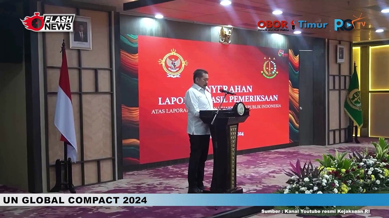 PENYERAHAN LAPORAN HASIL PEMERIKSAAN (LHP) ATAS LAPORAN KEUANGAN KEJAKSAAN RI TAHUN 2023