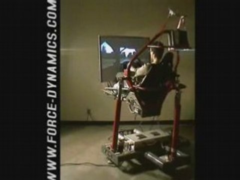 Ordinateur sur verins, sensations garanties !