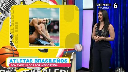 Atletas brasileños son expuestos por indisciplina