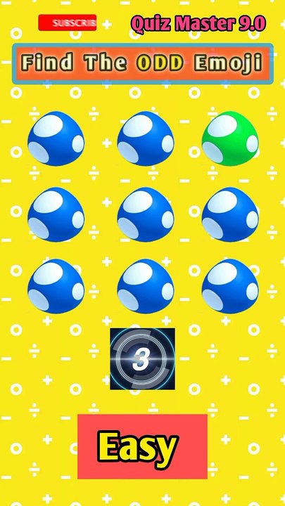 One of these emojis is different. If you can find it, please find it. #quiz #Shorts #ytshorts
