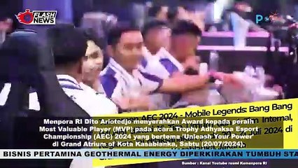 Menpora Dito Ariotedjo hadiri Final Adhyaksa Esport Championship 2024