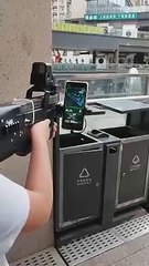 Technology combined with shooting games?