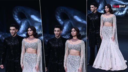 Khushi-Vedang: Dating Rumours के बीच Khushi Kapoor और Vedang Raina का जबरदस्त Ramp Walk