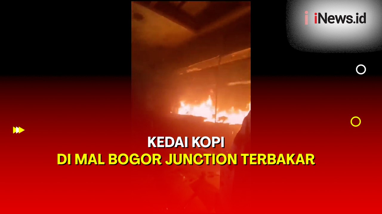 Imbas Kebakaran Kedai Kopi, Mal Bogor Junction Ditutup Sementara