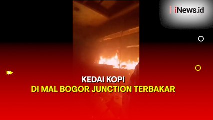 Imbas Kebakaran Kedai Kopi, Mal Bogor Junction Ditutup Sementara