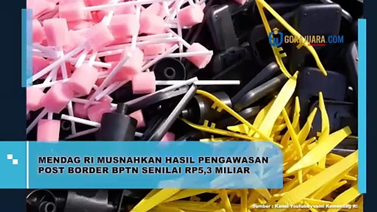 MENDAG RI MUSNAKAN HASIL PENGAWASAN POST BORDER BPTN SENILAI RP5,3 MILIAR