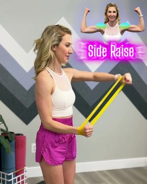 My MOST Requested Workout- BANDED ARMS SHOULDERS TRICEPS & BICEPS with a BAND Pick 3 exercises & mo... my weekly workout plan Type “PLAY” for my plan and a week to STARTType “HOPE” for band info & discount To Teach (3)