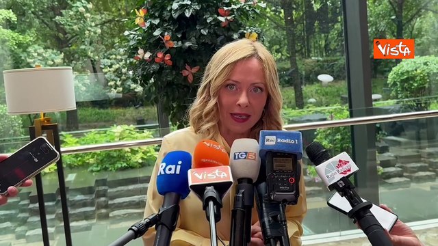 Meloni in Cina: Approccio alternativo a Via della Seta, non era un buon interscambio