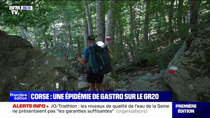 Corse: les randonneurs du GR20 touchés par une épidémie de gastro-entérite