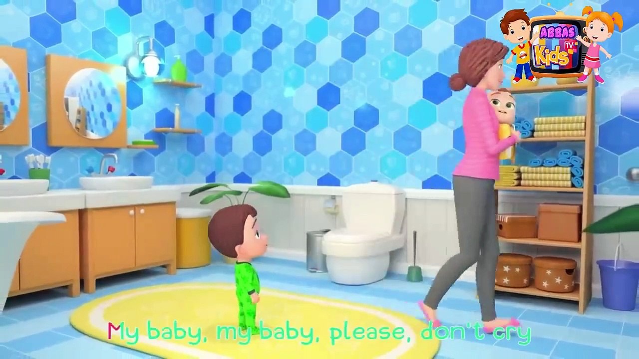 My Baby My Baby Please Don't Cry | Nursery Rhymes | Abbas Kids TV