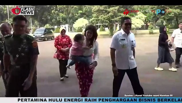 Dalam Rangka Hari Anak Nasional, Wamenhan RI M. Herindra Menerima Kunjungan Komisi I DPR RI ke Fasilitas Ruang Laktasi dan Tempat Bermain Anak di Kemhan
