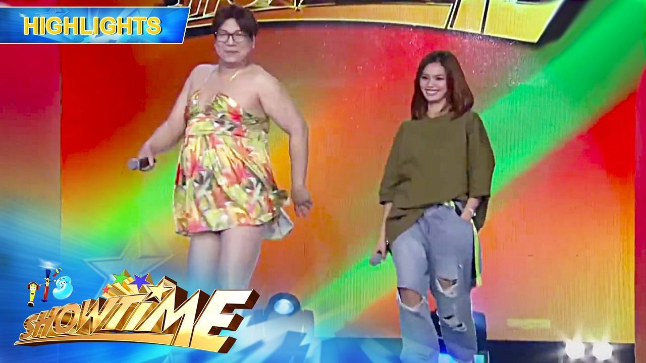 MC at Cianne nagpalit ng damit bilang FUNishment sa Bata Bata Pick | It's Showtime | Bata Bata Pick!