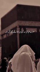 Waqya Hazrat Ali A.s  labouring Islamic lesson hard work believes true myself  hungry