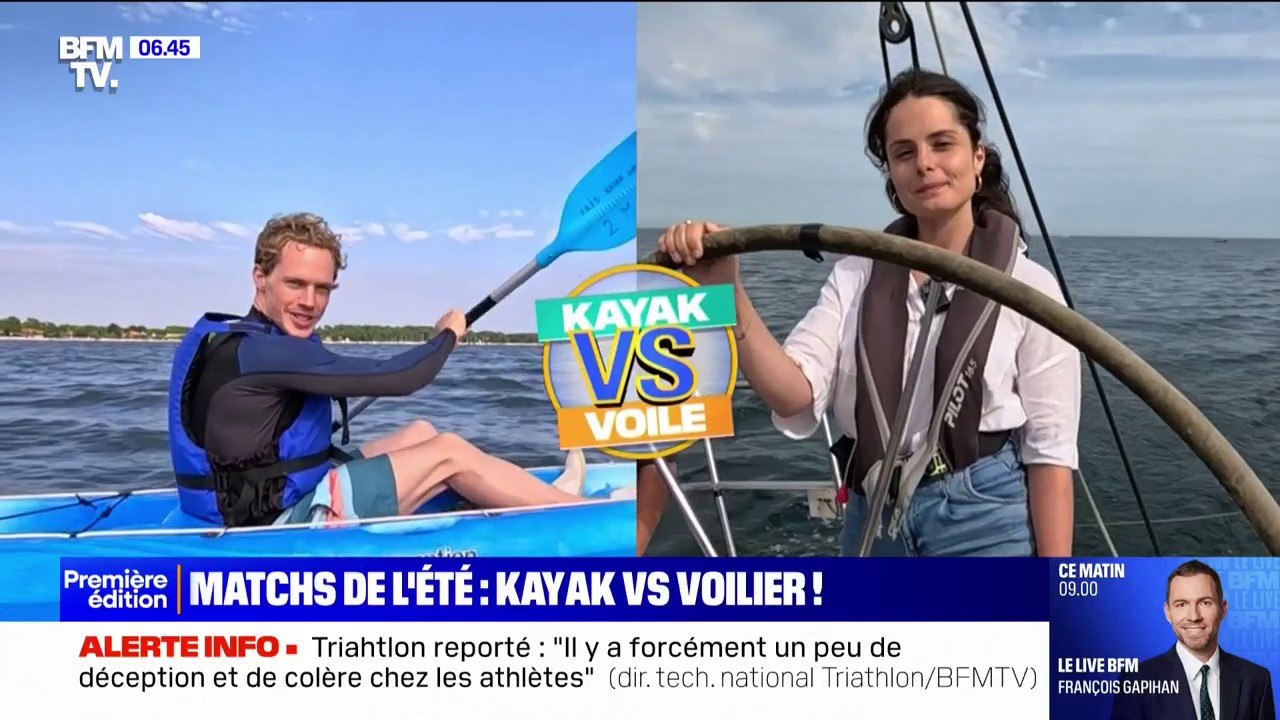 Kayak ou voilier: quelle est votre activité préférée pour les vacances?