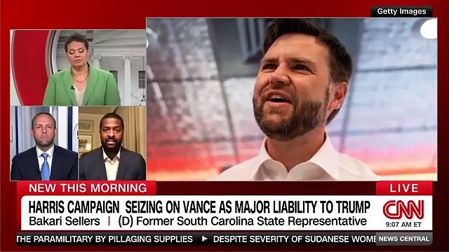 It Really Is Just Plain Weird : Bakari Sellers Laughs Off GOP Defense of Trump's Controversial Comment