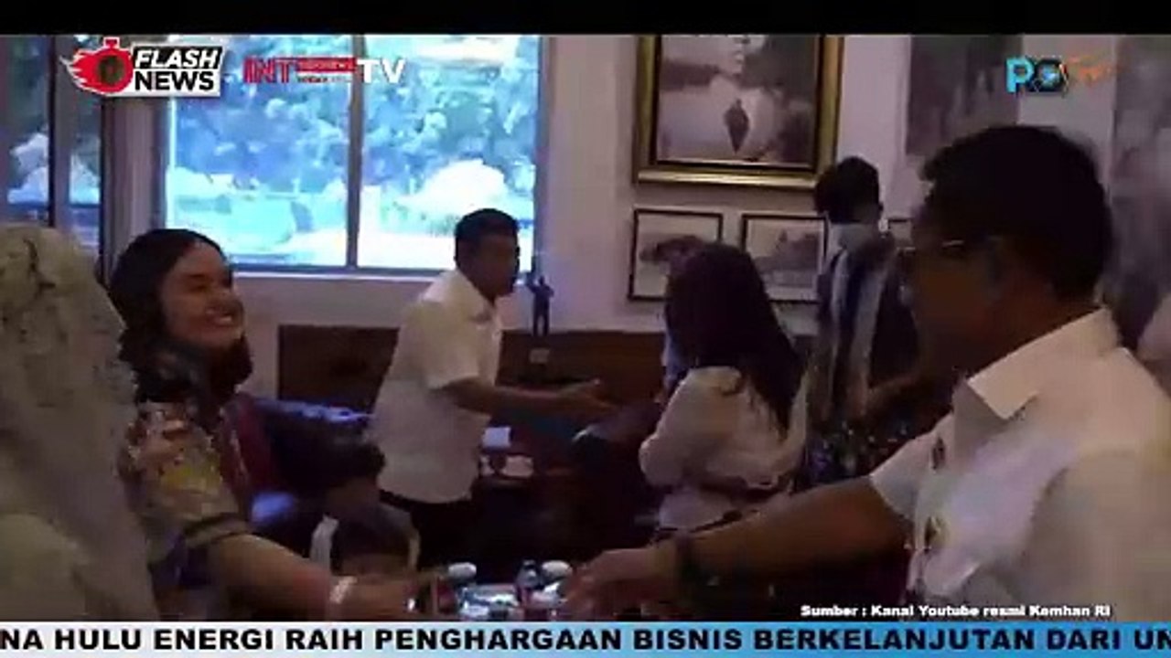 Wamenhan M. Herindra, Terima Kunjungan Ketua Komisi I DPR RI Meutya Viada Hafid Fasilitas Ruang Laktasi dan Tempat Bermain Anak di Kemhan