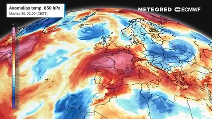 Se intensifica el calor en la mitas oriental de la Península y en Baleares
