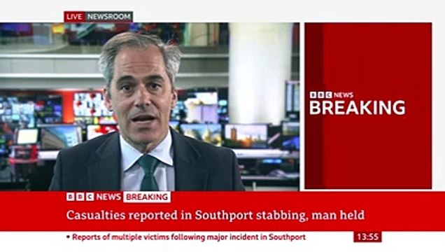 Southport: At least eight people stabbed in 'major incident' in Merseyside, UK