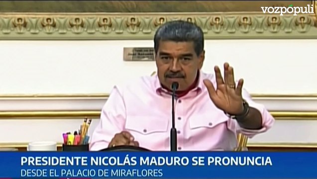 Maduro habla de decenas de detenidos en las protestas en Venezuela